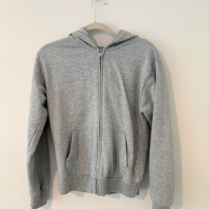 Sunday Best Heather Gray Fleece Jacket